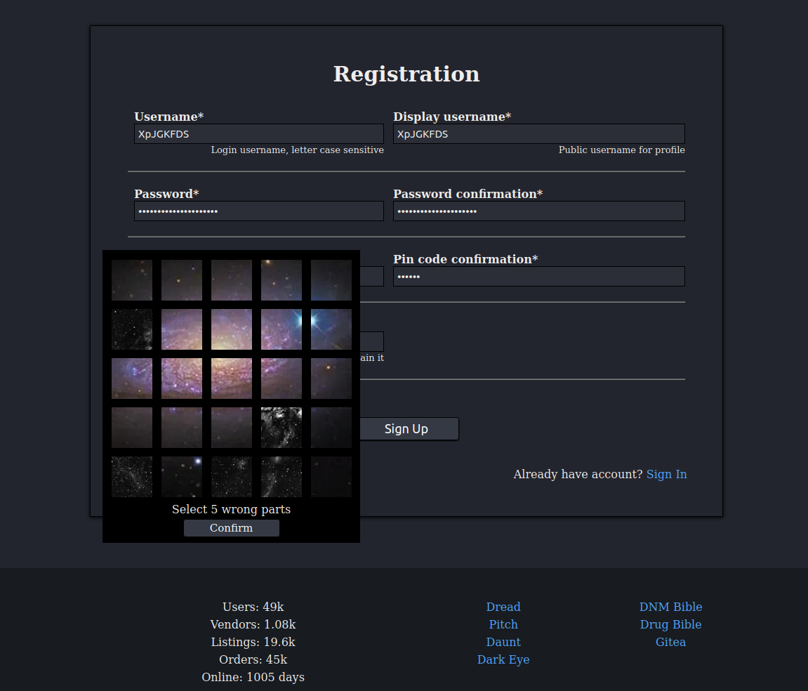Captcha Verification
